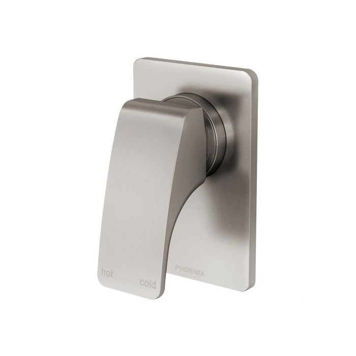 Phoenix Rush Shower / Bath Mixer Brushed Nickel