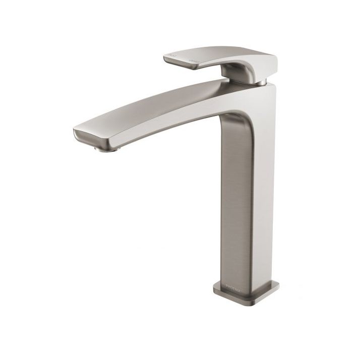 Phoenix Rush Vessel Basin Mixer Brushed Nickel