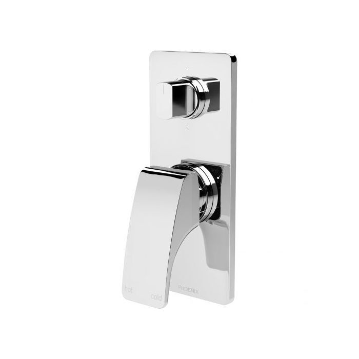 Phoenix Rush Shower / Bath Mixer w/ Divertor Chrome