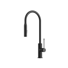 Ikon Aziz Pull Out Sink Mixer Matt Black