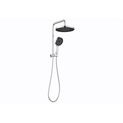 Linkware Gabe Twin Shower Top Half - Chrome