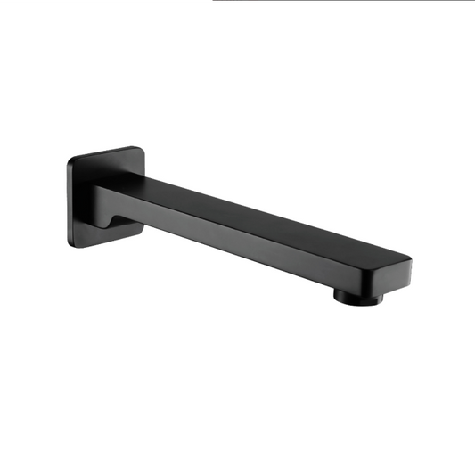 Linkware Gabe Wall Bath Outlet - Matte Black