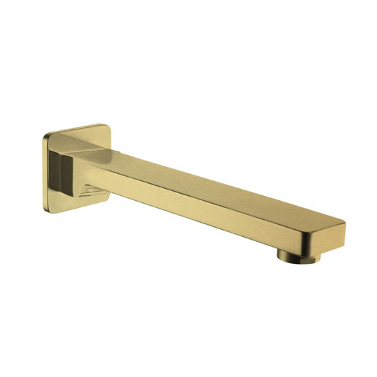 Linkware Gabe Wall Bath Outlet - Brushed Gold