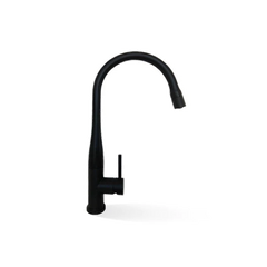 Linkware Elle Matte Black Pull Out Sink Mixer