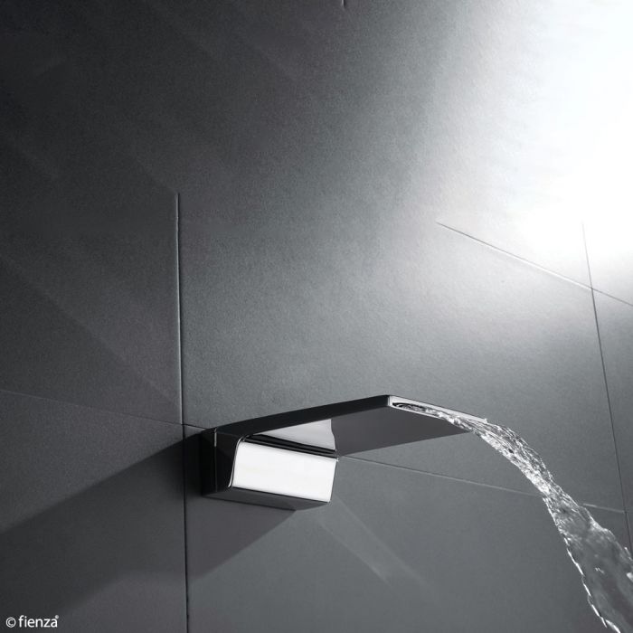 Fienza Koko Waterfall Bath Outlet - Chrome