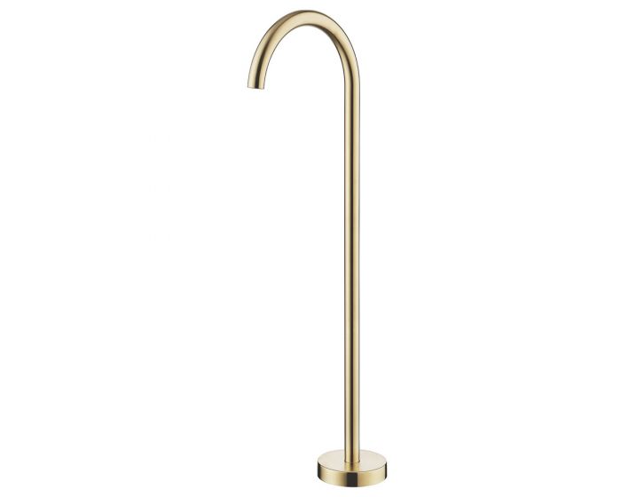 Fienza Kaya Floor Mounted Bath Outlet - Urban Brass