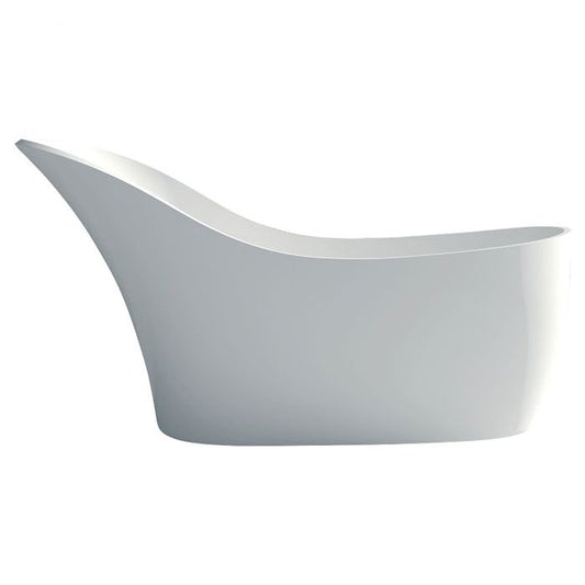 Fienza La Vida 1690mm Matte White Stone Bath