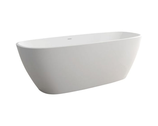 Fienza Marissa 1700mm Matte White Stone Bath