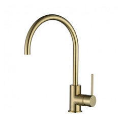 Modern National Star Mini Gooseneck Sink Mixer Brushed Bronze