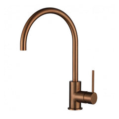 Modern National Star Mini Gooseneck Sink Mixer Champagne