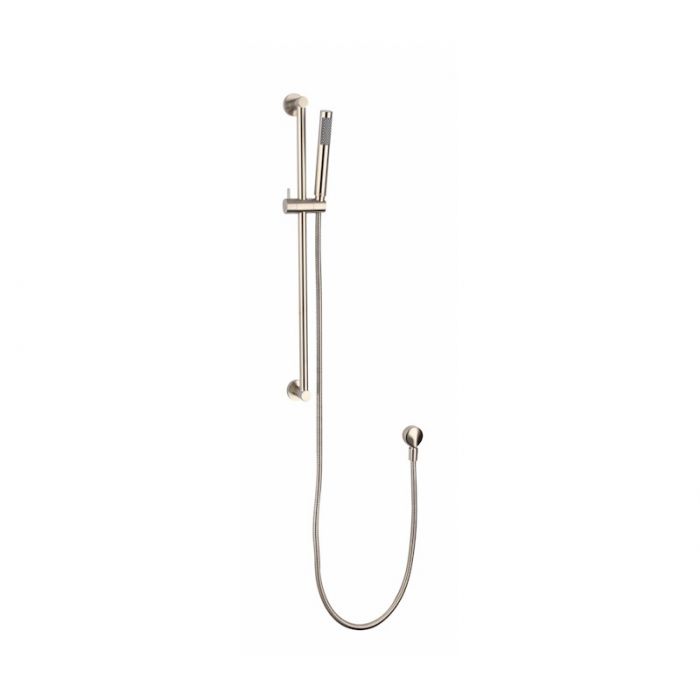 Modern National Star Shower and Rail Brushed Nickel