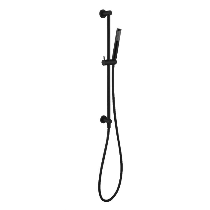 Modern National Star Mini Shower and Rail Matte Black