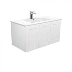 Fienza 900mm Dolce Mila Wall Hung Vanity - Left Hand Draw