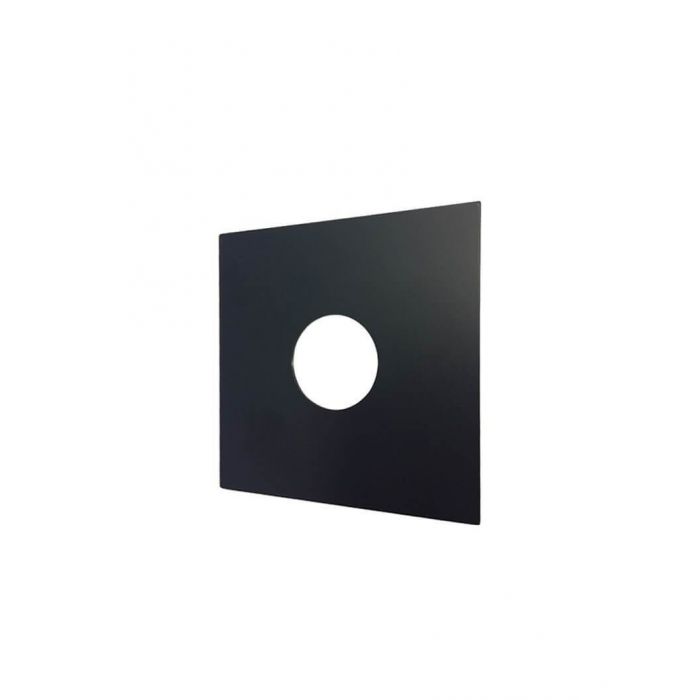 Meir Square Cover Plate Tilers Mistake Matte Black