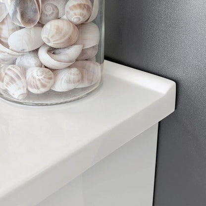 Fienza 600mm Vanessa Top With Unicab Wall Hung Cabinet - Gloss White