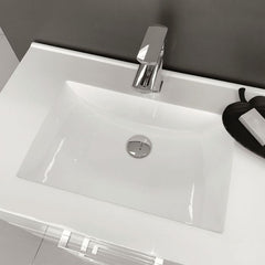 Fienza 1800mm Vanessa Top With Unicab Kickboard Cabinet - Gloss White