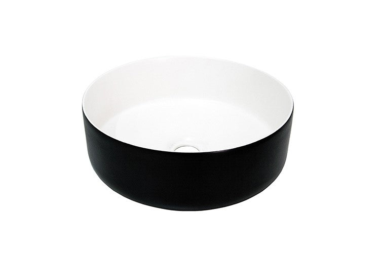 Adp Margot Duo Black/White Above Counter Basin