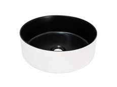 Adp Margot Duo White/Black Above Counter Basin