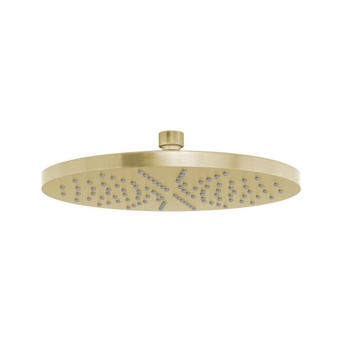 Phoenix Vivid Shower Rose 230mm Round Brushed Gold