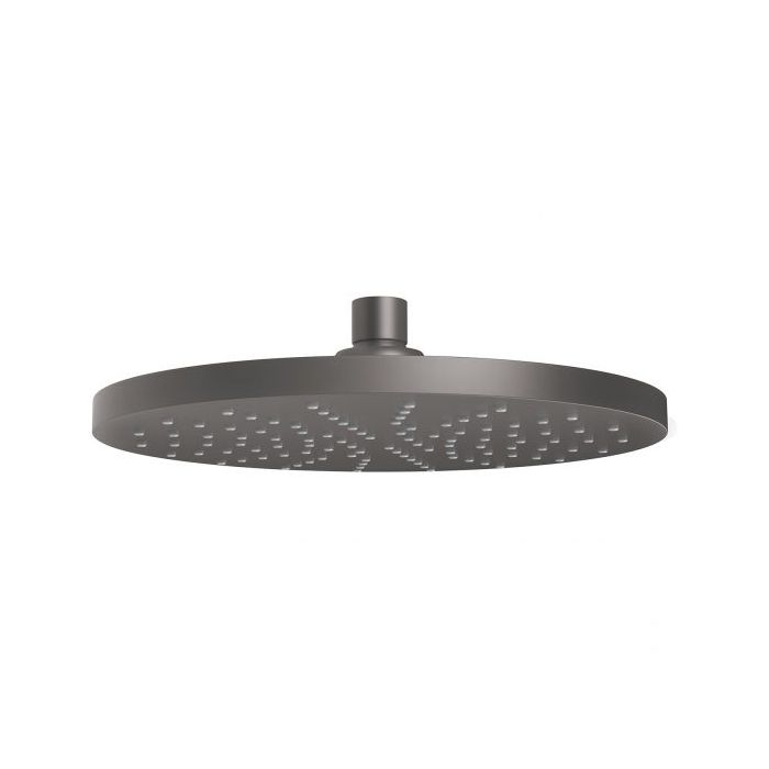 Phoenix Vivid Shower Rose 230mm Round Brushed Carbon