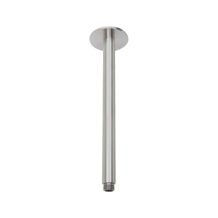 Phoenix Vivid 450mm Round Shower Ceiling Arm Brushed Nickel