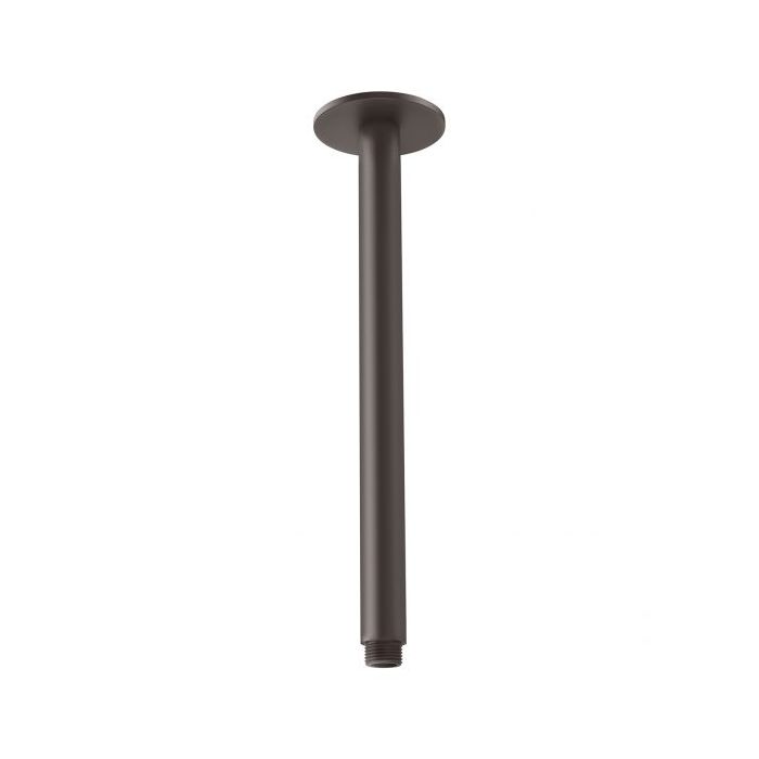 Phoenix Vivid 450mm Round Shower Ceiling Arm Brushed Carbon