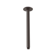 Phoenix Vivid 300mm Round Shower Ceiling Arm Brushed Carbpn