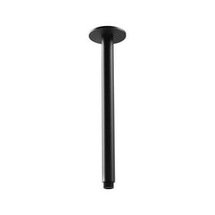 Phoenix Vivid 450mm Round Shower Ceiling Arm Matte Black