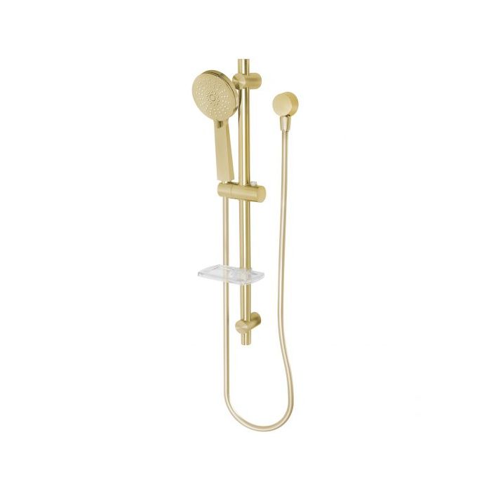 Phoenix Vivid Shower Rail Brushed Gold