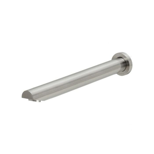 Phoenix Vivid 32 x 300mm Angled Wall Bath Outlet Brushed Nickel