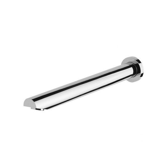 Phoenix Vivid 32 x 300mm Angled Wall Bath Outlet Chrome