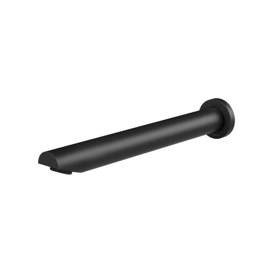 Phoenix Vivid 32 x 300mm Angled Wall Bath Outlet Matte Black