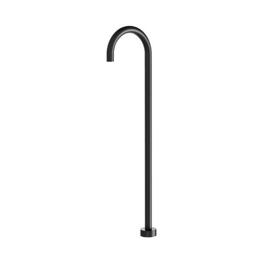 Phoenix Vivid 940mm Floor Mounted Bath Filler Matte Black