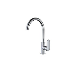 Inspire Vetto Gooseneck Sink Mixer Chrome