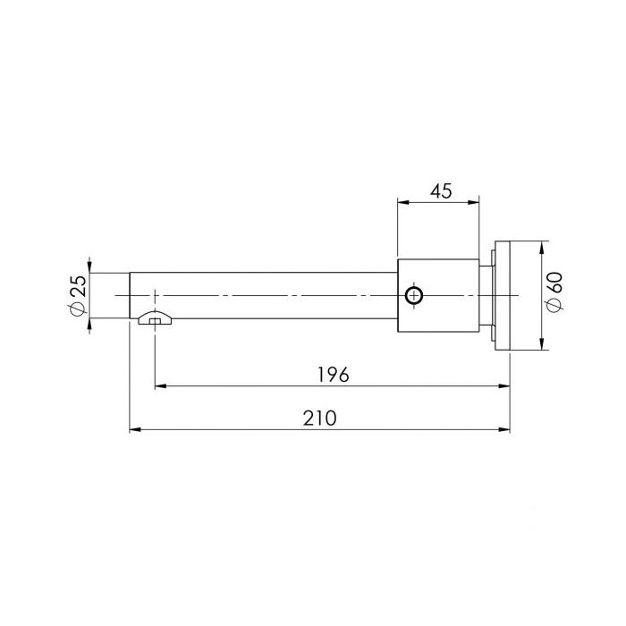 Phoenix Vivid Pin Lever Bath Set 200mm