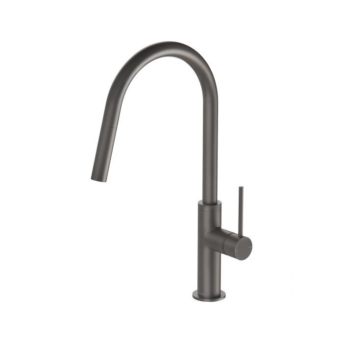 Phoenix Vivid Slimline Pullout Sink Mixer Brushed Carbon