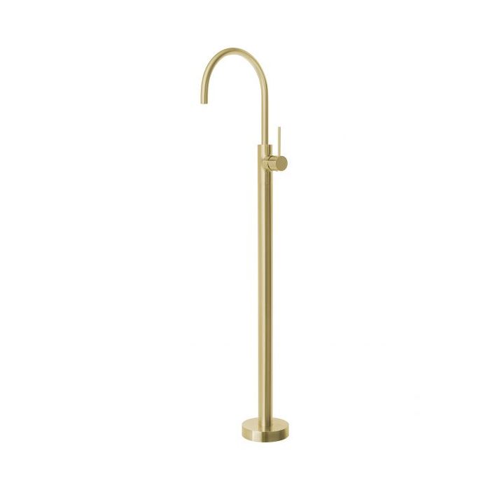 Phoenix Vivid Slimline Floor Mounted Bath Mixer Brushed Gold