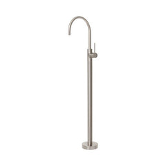Phoenix Vivid Slimline Floor Mounted Bath Mixer Brushed Nickel