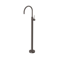 Phoenix Vivid Slimline Floor Mounted Bath Mixer Brushed Carbon