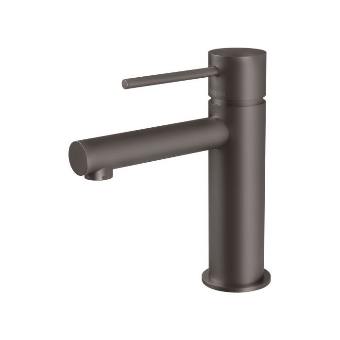 Phoenix Vivid Slimline Basin Mixer Brushed Carbon