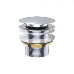 Fienza 40mm Pop Up / Pull Out Bath Plug and Waste No Overflow- Chrome