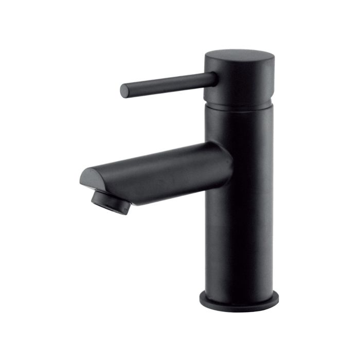 Fosca Black Round Basin Mixer